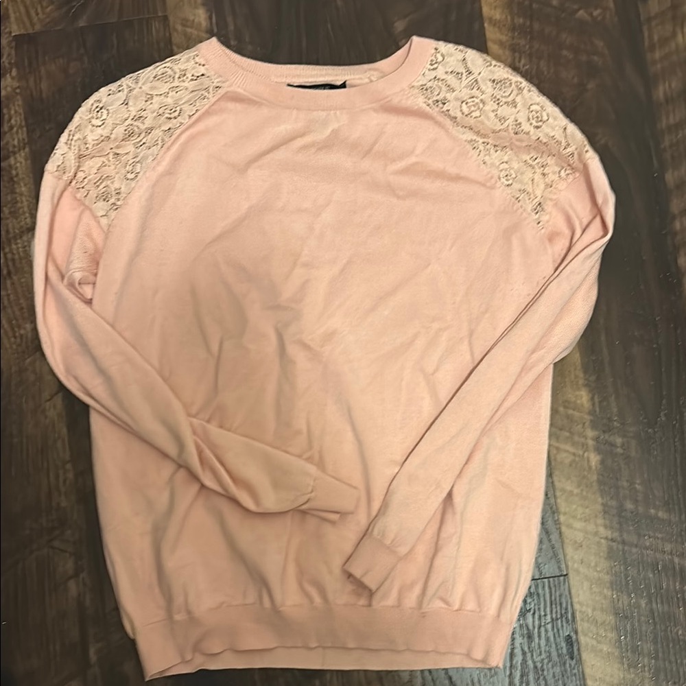 Forever 21 Blush Pink Knit Top